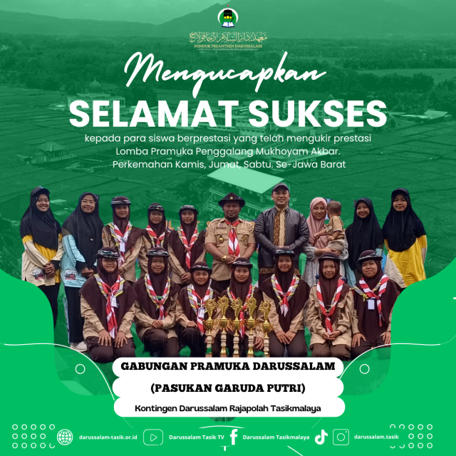 Kejuaraan Perlombaan Pramuka Mukhoyam Akbar Se-Jawa Barat
